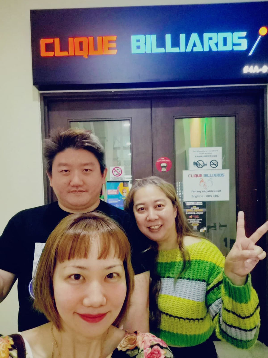 CCP Consulting with the team at Clique Billiards, Singapore