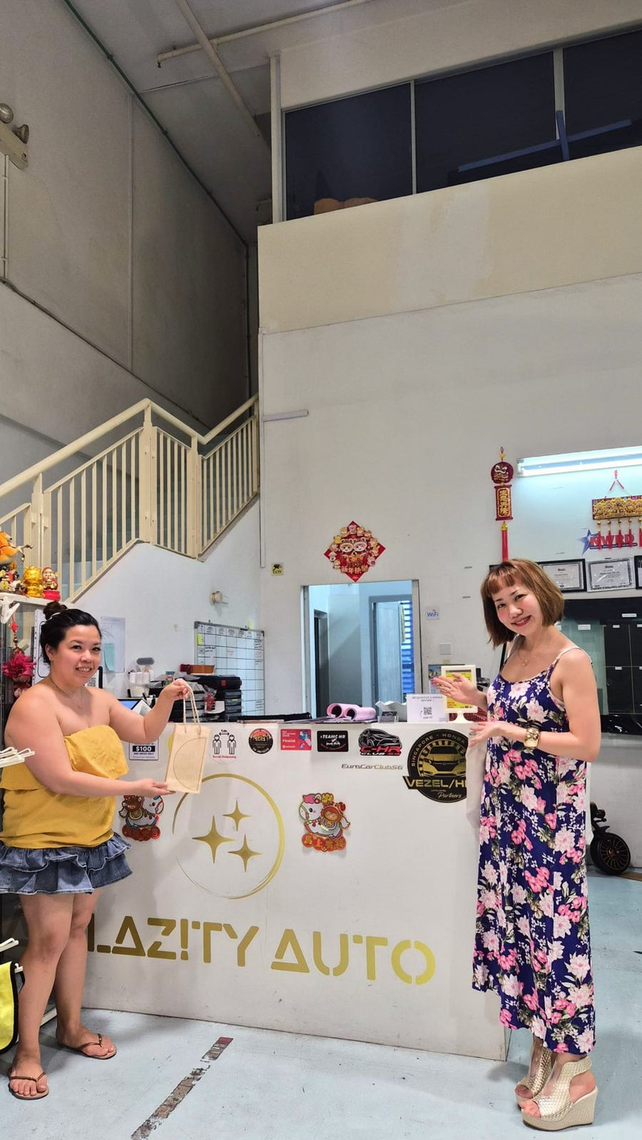 CCP Consulting at the Glazity Auto counter, a Singapore automotive glass specialist